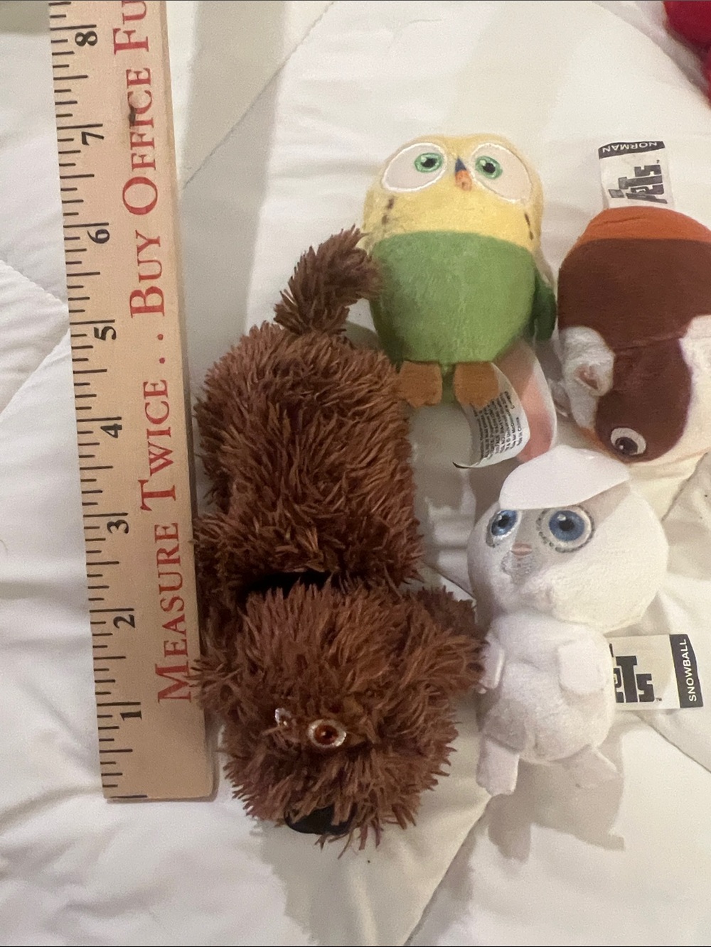 Secret Life of Pets mini plush collection
